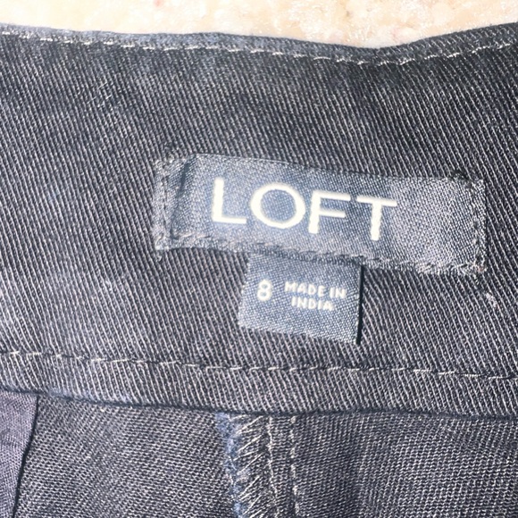 Black embroidered Loft shorts - Picture 5 of 5